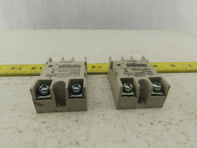Omron G3NA-110B 4-24VDC Solid State Relay 200-480V 40A Lot Of 2