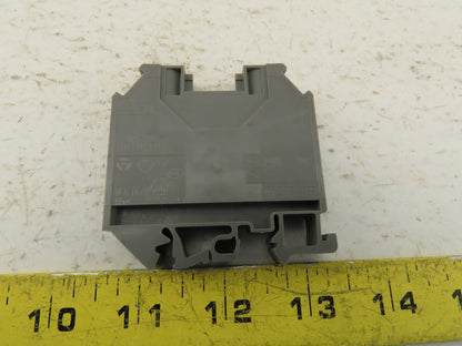 Wieland WK16/U DIN Rail Mount Feed Through Electrical Terminal Block