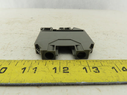 Wieland WK16/U DIN Rail Mount Feed Through Electrical Terminal Block