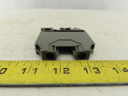 Wieland WK16/U DIN Rail Mount Feed Through Electrical Terminal Block