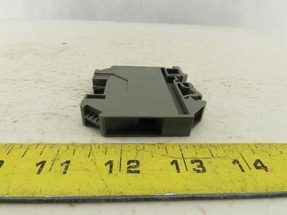 Wieland WK16/U DIN Rail Mount Feed Through Electrical Terminal Block