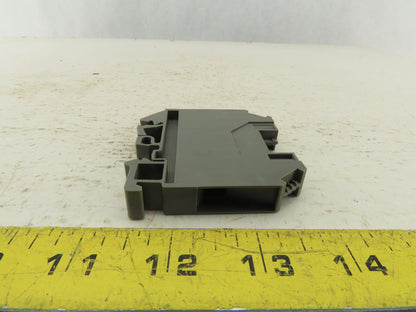 Wieland WK16/U DIN Rail Mount Feed Through Electrical Terminal Block