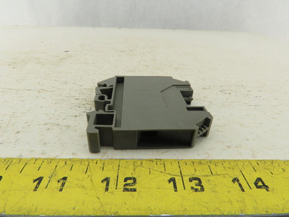 Wieland WK16/U DIN Rail Mount Feed Through Electrical Terminal Block