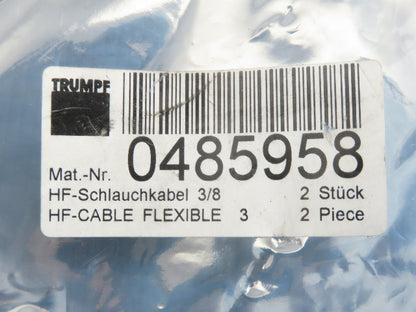 Trumpf 0485958 3/8" Swivel Female Flexible Compression Hose 22" Lot Of 2