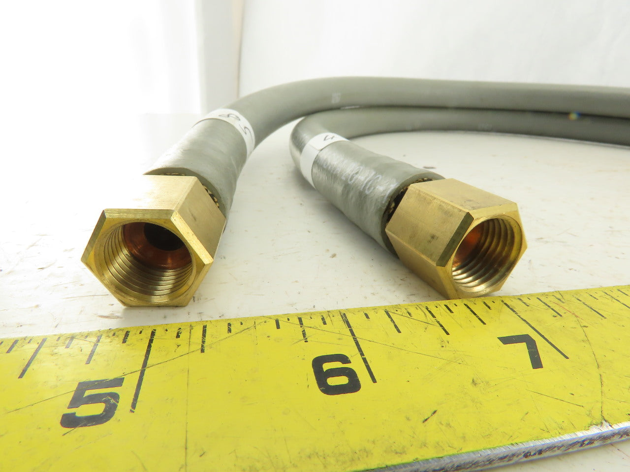 Trumpf 0485958 3/8" Swivel Female Flexible Compression Hose 22" Lot Of 2