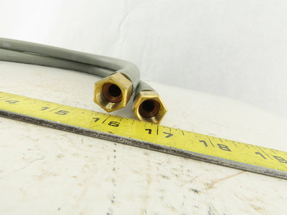 Trumpf 0485958 3/8" Swivel Female Flexible Compression Hose 22" Lot Of 2