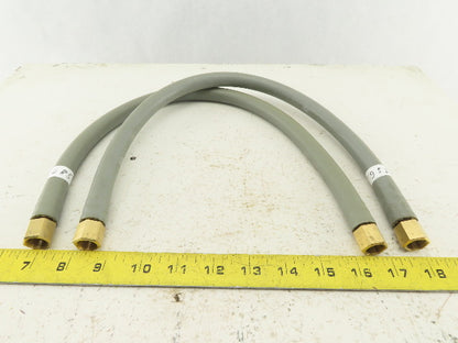 Trumpf 0485958 3/8" Swivel Female Flexible Compression Hose 22" Lot Of 2