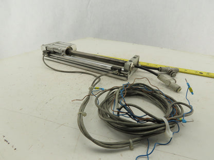 SMC NCDY2S15H-0800 Rodless Guided Cylinder 8" Travel 100 SPI