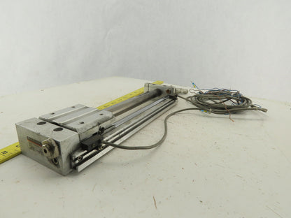 SMC NCDY2S15H-0800 Rodless Guided Cylinder 8" Travel 100 SPI