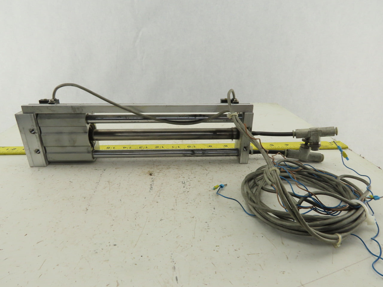 SMC NCDY2S15H-0800 Rodless Guided Cylinder 8" Travel 100 SPI