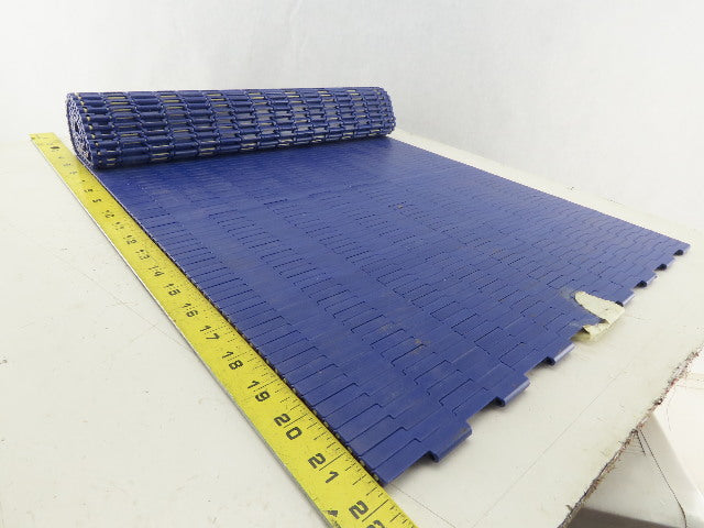 16" Wide Flat Straight Running Conveyor Mat 40"