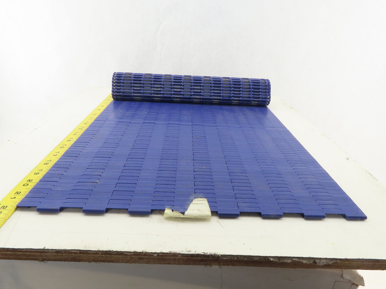 16" Wide Flat Straight Running Conveyor Mat 40"