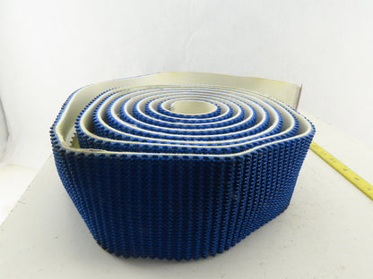 Kaman 4" Wide Rough Top Carbox Incline V-Groove Tracking Conveyor Belt 190"