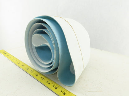 130mm Wide Smooth Top Center V-Groove Tracking Endless Conveyor Belt 3370mm