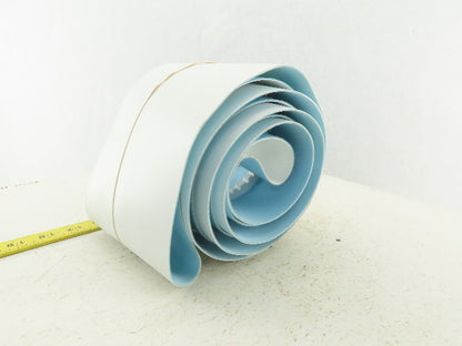 130mm Wide Smooth Top Center V-Groove Tracking Endless Conveyor Belt 3370mm