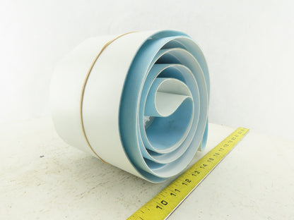 130mm Wide Smooth Top Center V-Groove Tracking Endless Conveyor Belt 3370mm