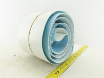 130mm Wide Smooth Top Center V-Groove Tracking Endless Conveyor Belt 3370mm
