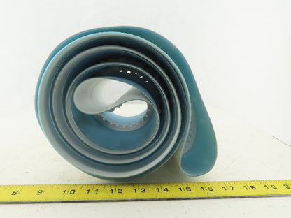 130mm Wide Smooth Top Center V-Groove Tracking Endless Conveyor Belt 3370mm