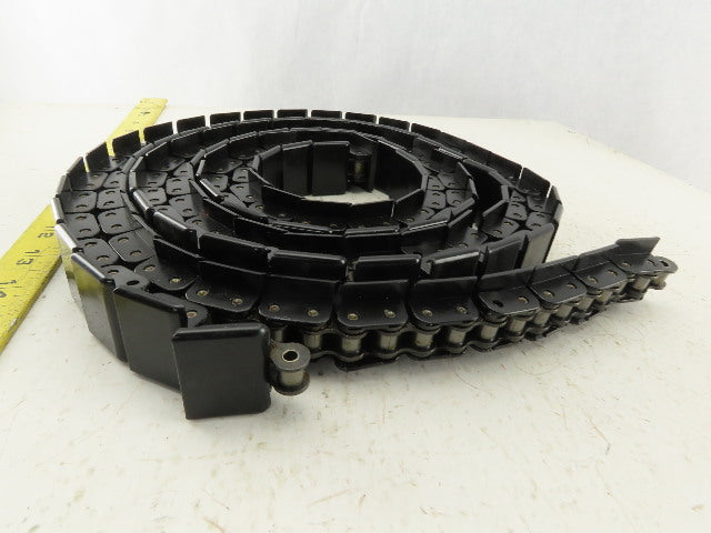 Uni Chain AS 843-K138 1-3/8" Wide Straight Running Table Top Chain 9.5'