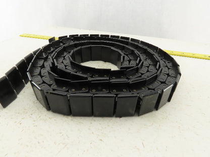 Uni Chain AS 843-K138 1-3/8" Wide Straight Running Table Top Chain 9.5'