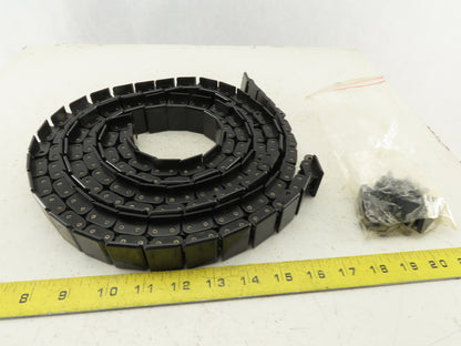 Uni Chain AS 843-K138 1-3/8" Wide Straight Running Table Top Chain 9.5'