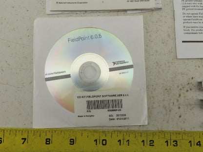 National Instruments Software Version 6.0.5 CD Installation Manual