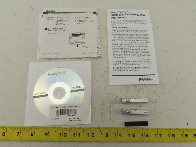 National Instruments Software Version 6.0.5 CD Installation Manual