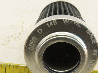 Hydac 0060D149W/HC Hydraulic Pressure Filter Element Cartridge 149 Micron 16GPM