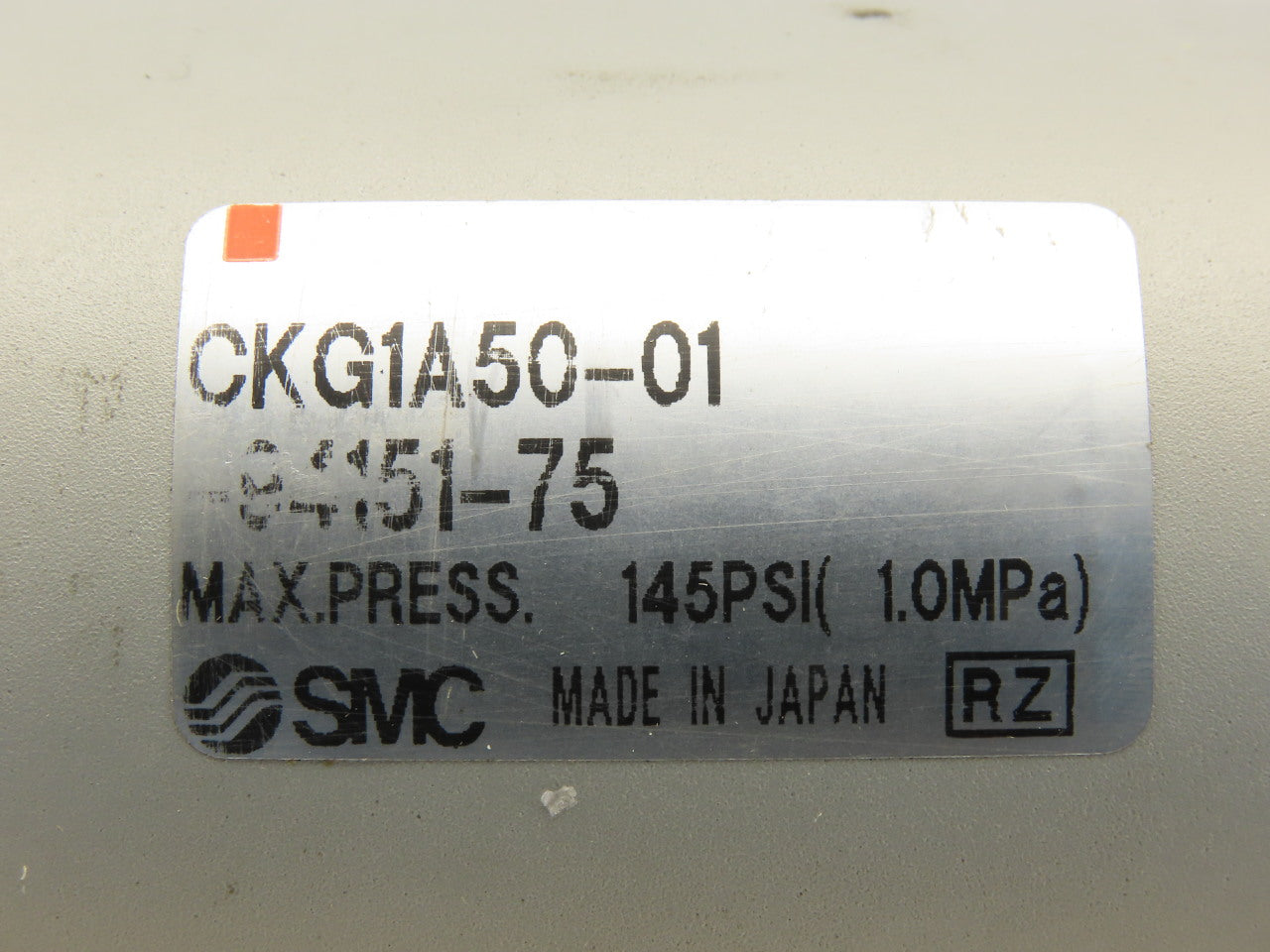SMC CKG1A50-01-94151-75 50mm Bore 75mm Stroke Double Acting Clamp Cylinder