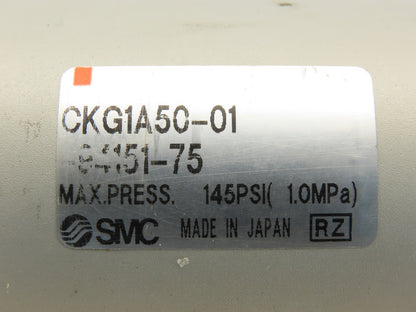 SMC CKG1A50-01-94151-75 50mm Bore 75mm Stroke Double Acting Clamp Cylinder