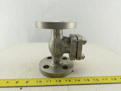 Kitz 300U0CM-GRF 3/4" Flange Mount Class 300 Inline Check Valve