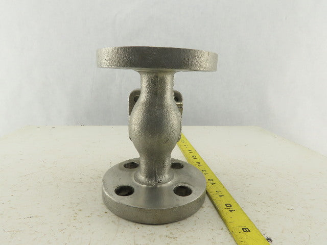 Kitz 300U0CM-GRF 3/4" Flange Mount Class 300 Inline Check Valve