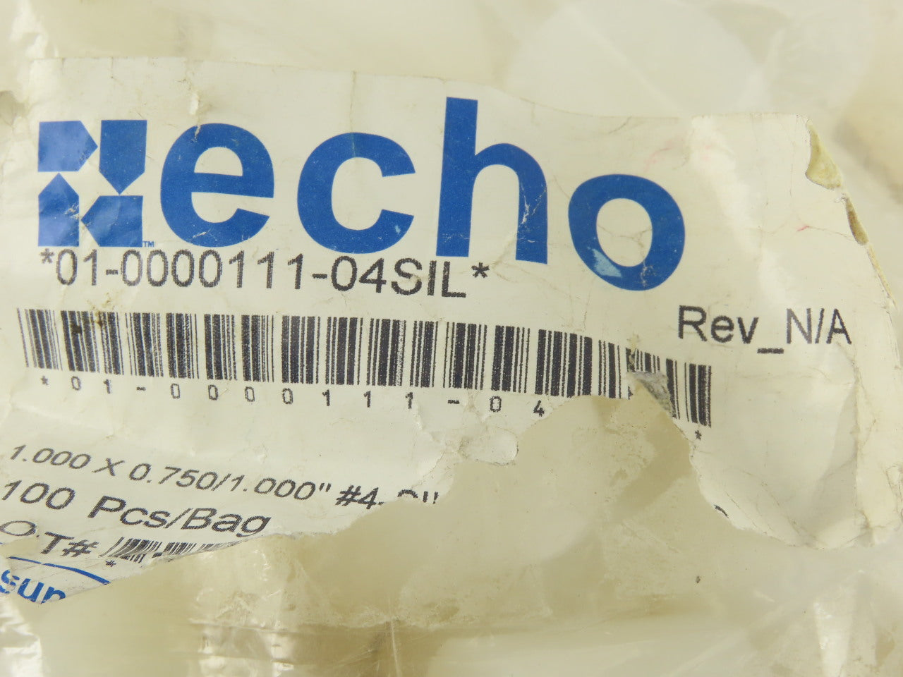 Echo 01-0000111-04SIL 1"x3/4"x1" Tapered Silicone High Temp Plugs Bag Of 100