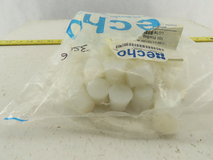 Echo 01-0000111-04SIL 1"x3/4"x1" Tapered Silicone High Temp Plugs Bag Of 100