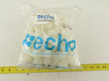 Echo 01-0000111-04SIL 1"x3/4"x1" Tapered Silicone High Temp Plugs Bag Of 100