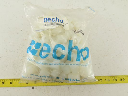 Echo 01-0000111-04SIL 1"x3/4"x1" Tapered Silicone High Temp Plugs Bag Of 100