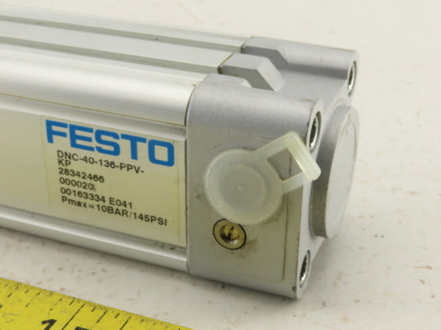 Festo DNC-40-136-PPV-KP 40mm Bore 136mm Stroke Double Acting Air Lock Cylinder