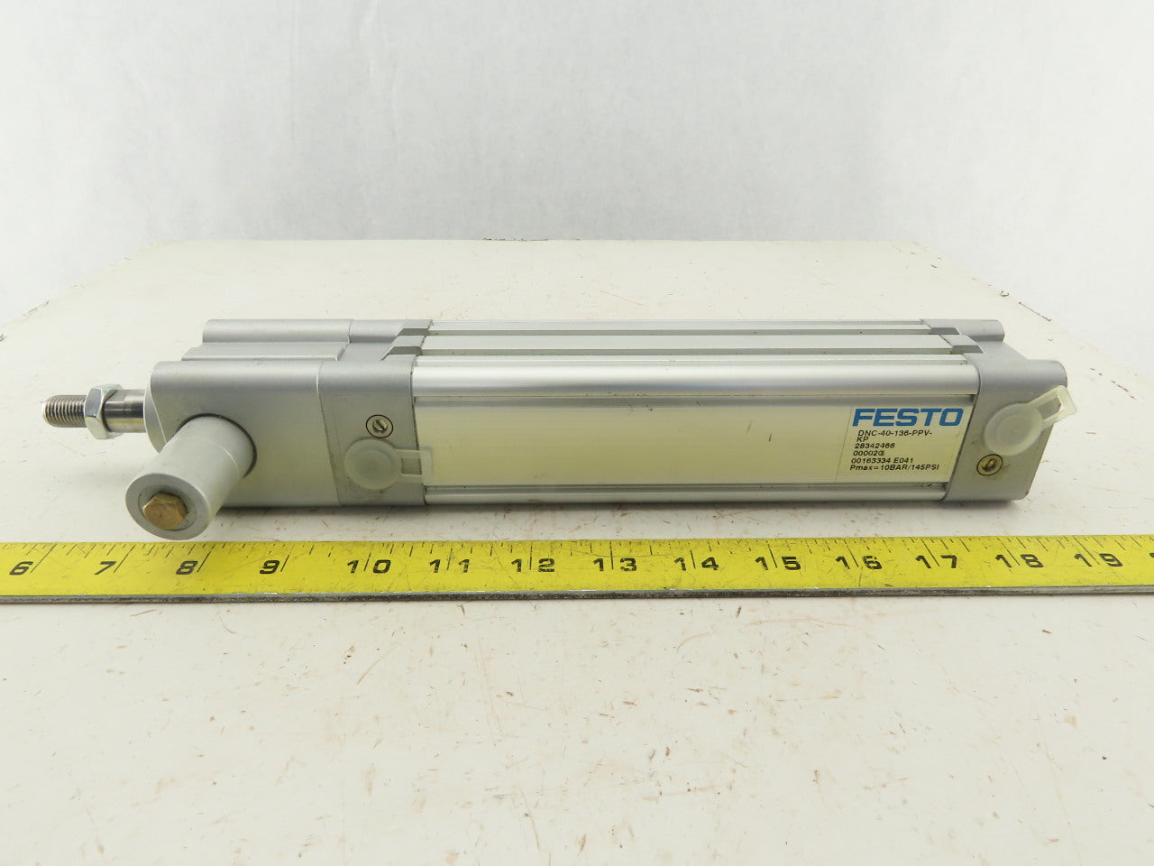 Festo DNC-40-136-PPV-KP 40mm Bore 136mm Stroke Double Acting Air Lock Cylinder