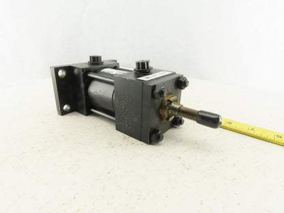 Parker CH2ANUV142AC 2" Bore 1" Stroke Double Acting Air Cylinder