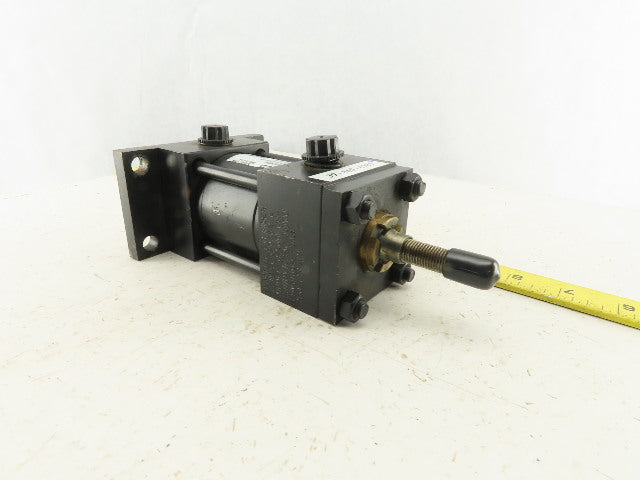 Parker CH2ANUV142AC 2" Bore 1" Stroke Double Acting Air Cylinder