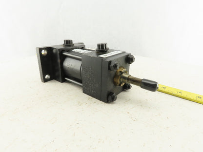Parker CH2ANUV142AC 2" Bore 1" Stroke Double Acting Air Cylinder