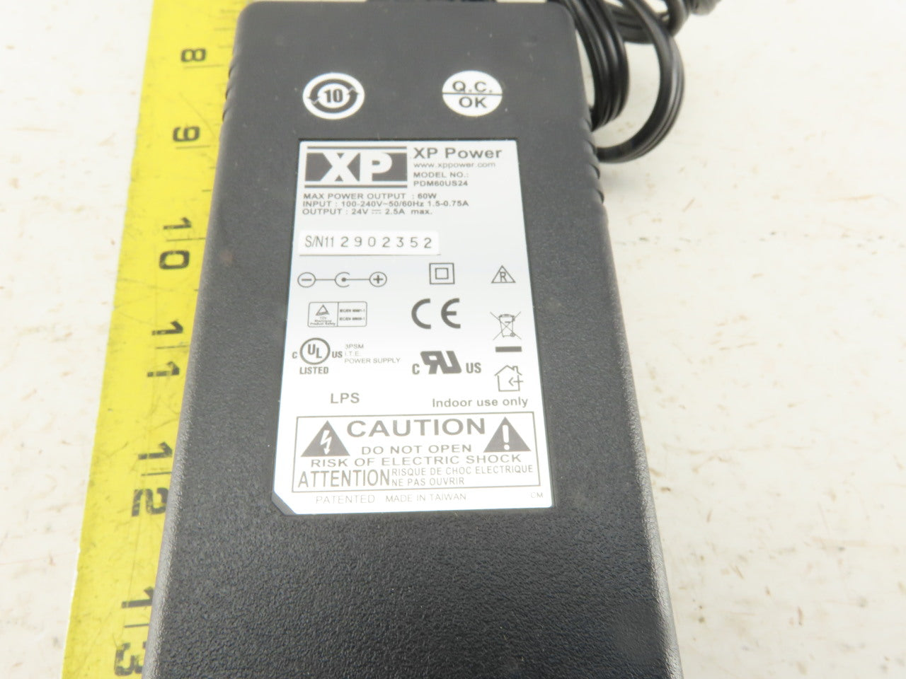 XP Power PDM60US24 100-240V Input 24V Output Power Supply