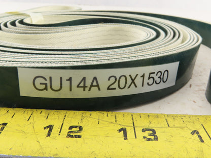 Nitta GU14A 20x1530mm Smooth Top Endless Conveyor Belt