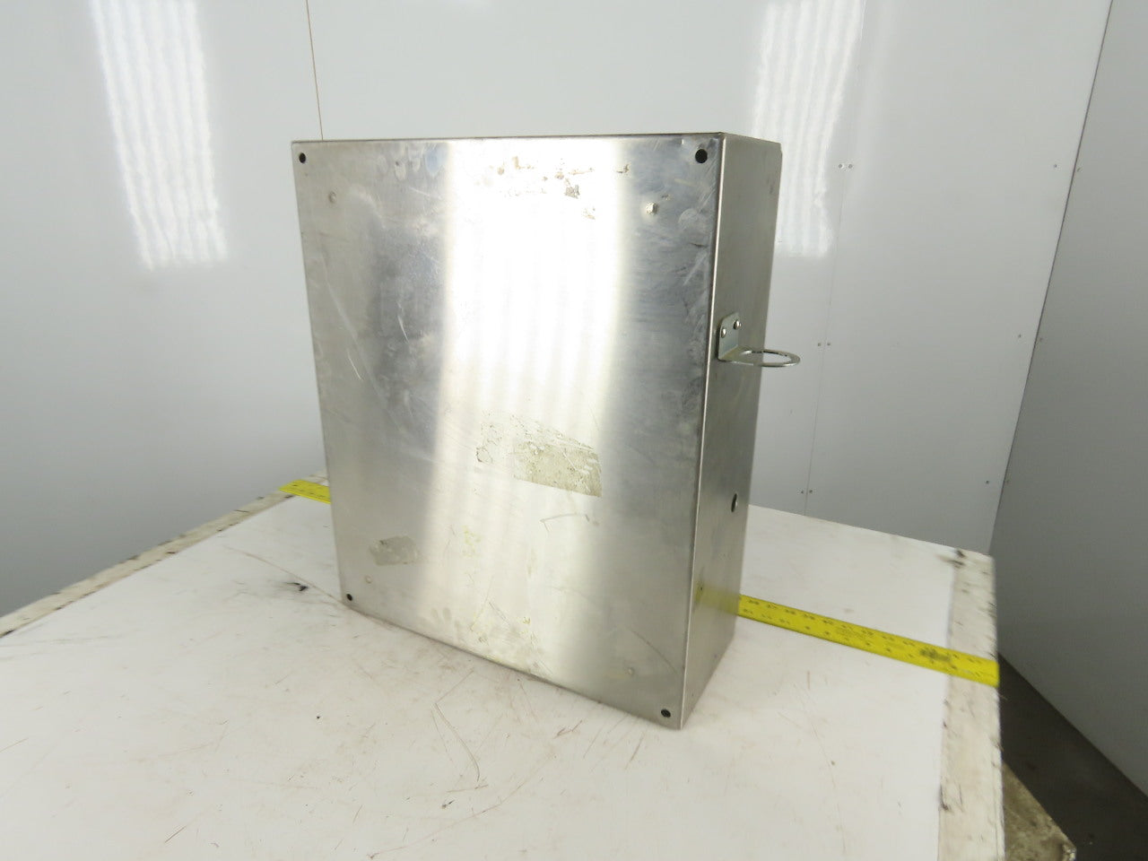 SEC Stainless Steel Electrical Enclosure 24x24x8" Wall Mount Hinged W/Back Plate