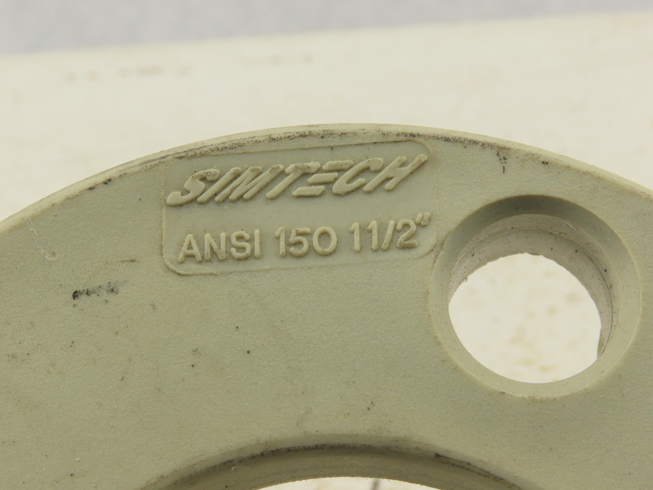 Simtech 1-1/2" 4 Bolt Flange Class 150 Kynar PVDF