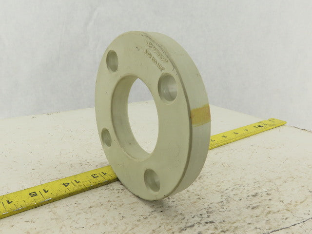 Simtech 1-1/2" 4 Bolt Flange Class 150 Kynar PVDF