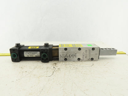 Parker WSPM-24-48-A-90 1-1/2" Bore 2" Stroke Pneumatic Clamp Cylinder