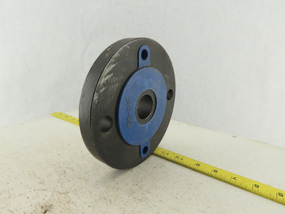 2.5x1 Class 150 Slip-On Raised Face Steel Pipe Weld Flange 7" OD 4 Bolt