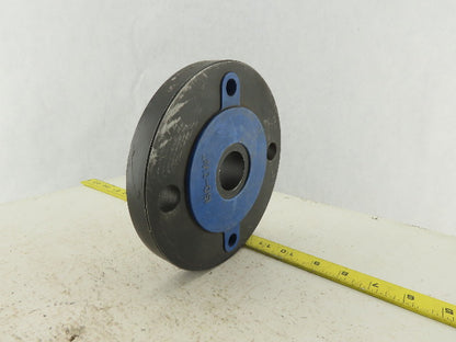 2.5x1 Class 150 Slip-On Raised Face Steel Pipe Weld Flange 7" OD 4 Bolt
