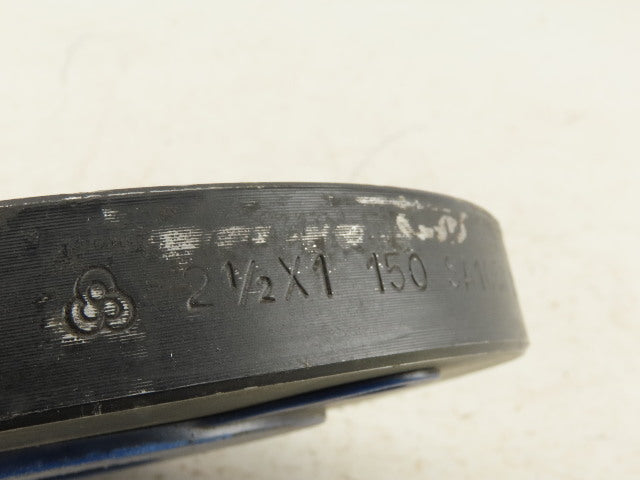 2.5x1 Class 150 Slip-On Raised Face Steel Pipe Weld Flange 7" OD 4 Bolt